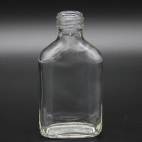 Бутылка стеклянная 0,1 л. (Винтовая, Бомба фляжка)