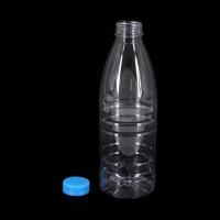 Бутылка 1 л. прозрачная с колпачком 38 мм (ПЭТ) (упак. 160 шт.)