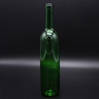 Бутылка стеклянная для вина  0,7 л. (Зеленая, Бордо)